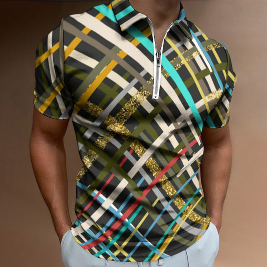 Short sleeve polo shirt