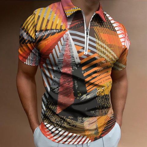 Short sleeve polo shirt