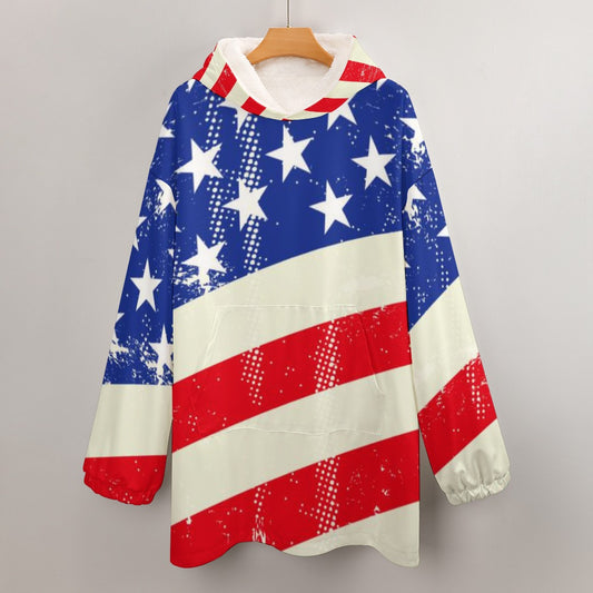 Women's Adult Hooded Blanket Shirt