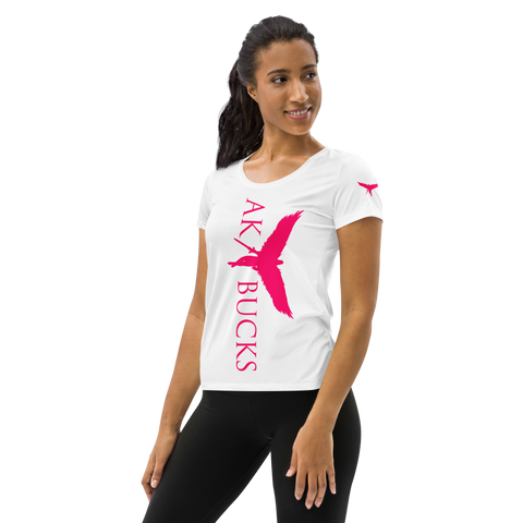 All-Over Print Women's Athletic T-shirt