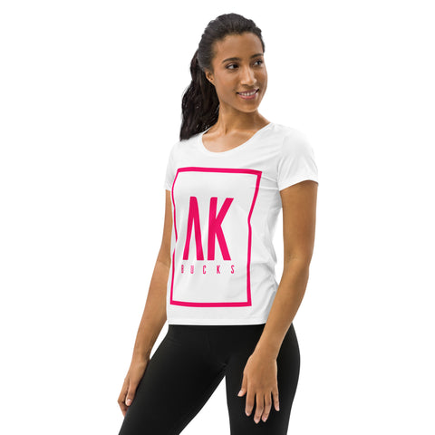 All-Over Print Women's Athletic T-shirt